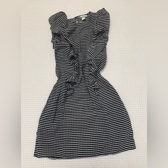 H&M Black and White Checkered Blouse - Picture 4 of 7